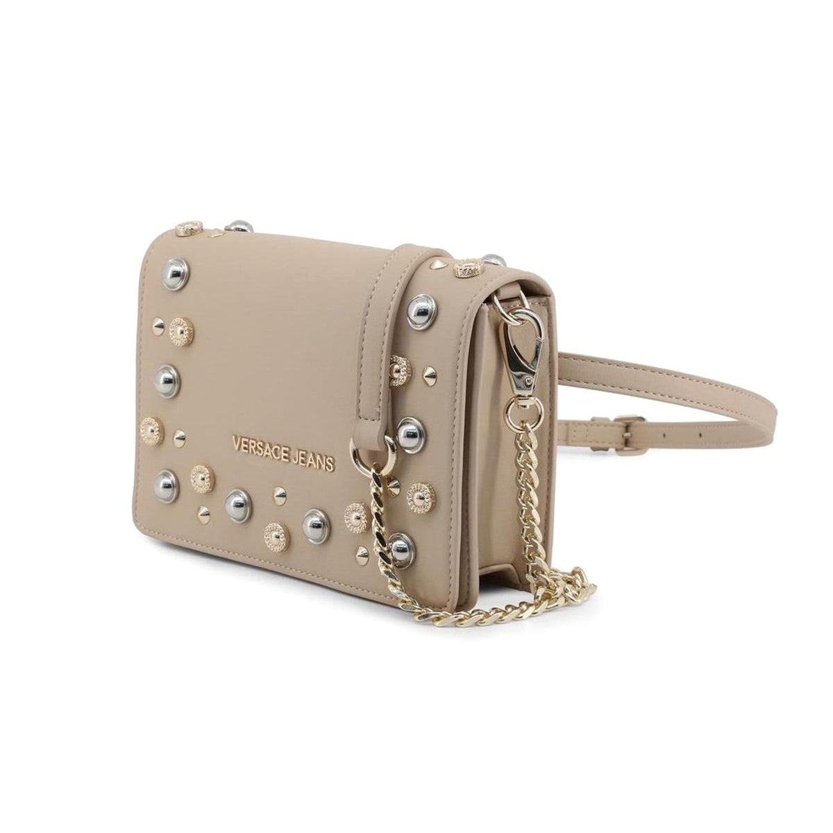 Varsace Jeans Linea Crossbody Bag - Grey - E1Vtbb41 723 N/S