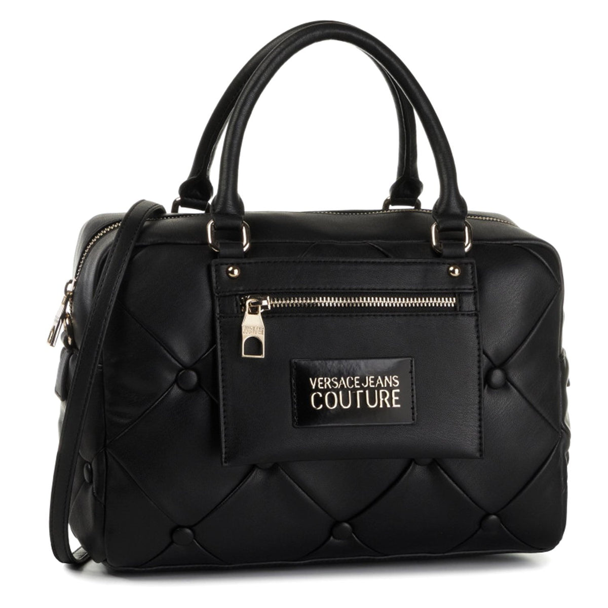 Versace Jeans Couture Satchel Bag - Black - E1VUBBC140295899 899 NR