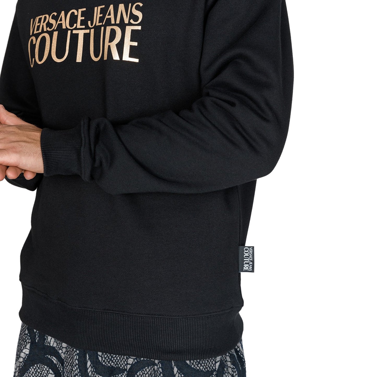 Versace Couture Graphi Printed Sweatshirt - Black - B7Gub7K030220Y6A Y6A