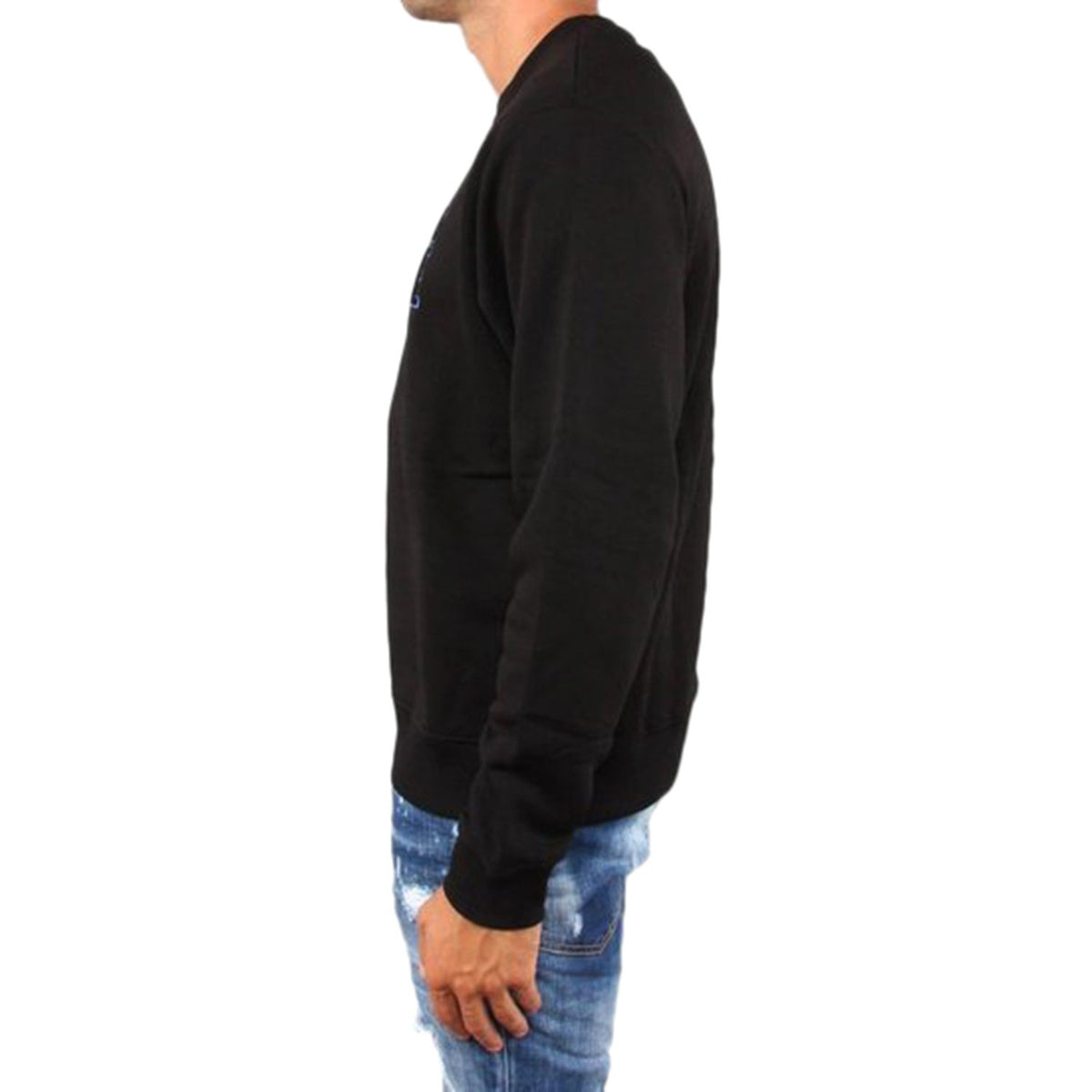 Versace Couture Artw 11 Flock Felpa Sweatshirt - Black - B7Gub7Tj30282899 899