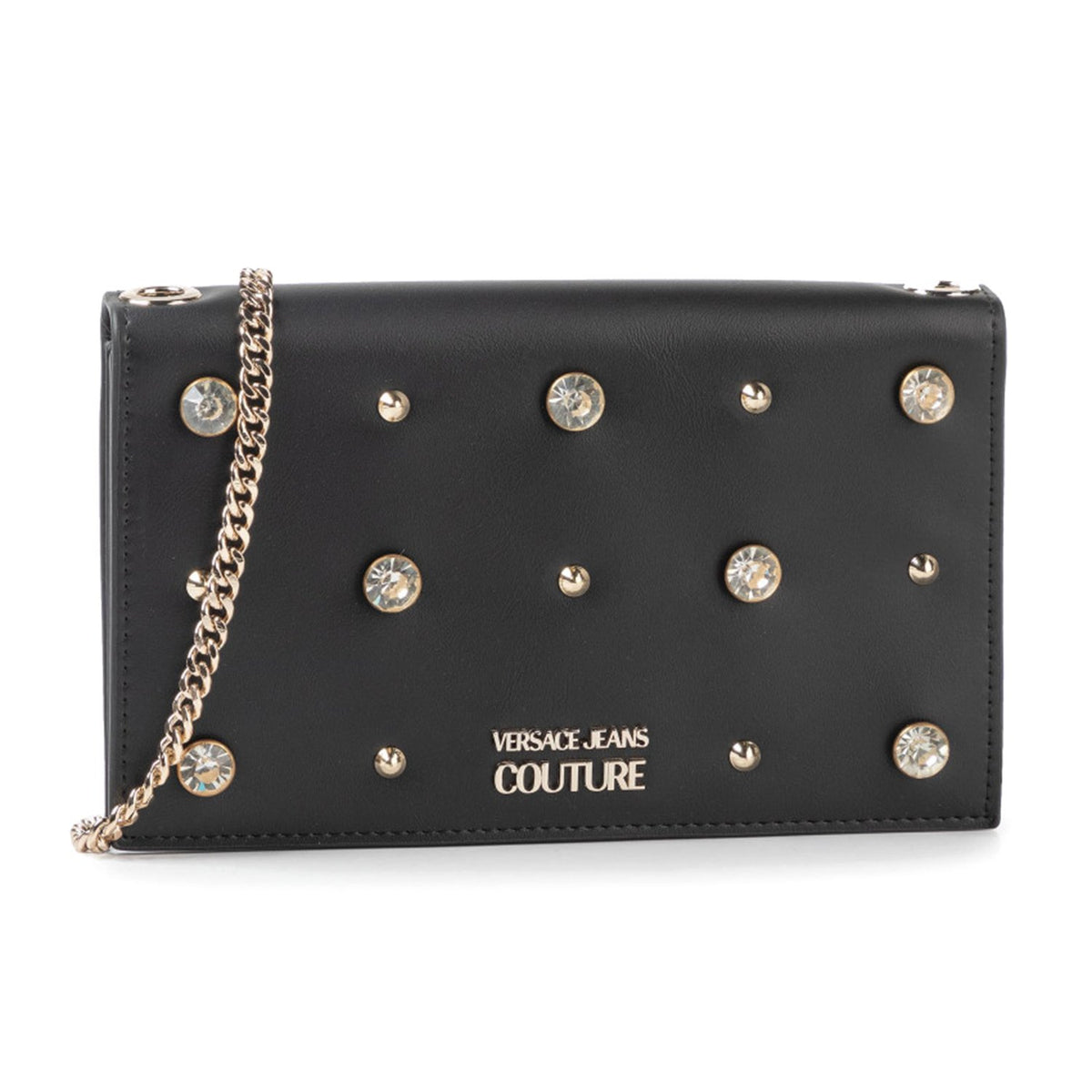 Versace Jeans Couture Studded Wallet - Black - E3VUBPP671303899 899 NR