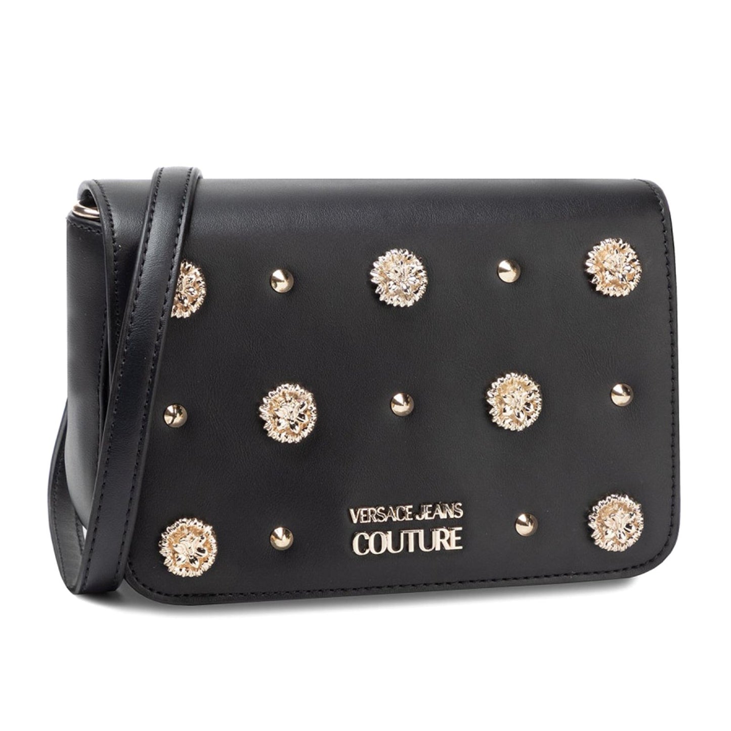 Versace Jeans Couture Small Messenger Bag - Black - E1VUBBP971281899 899 NR