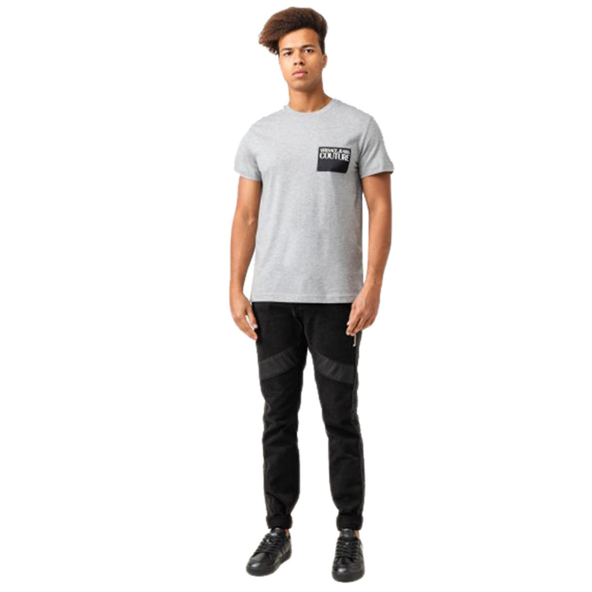 Versace Couture Regular Fit T-Shirt - Grey - B3Gub7Ta30283806 806