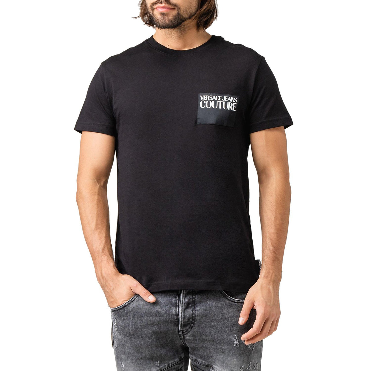 Versace Couture Regular Fit T-Shirt - Black - B3Gub7Ta30283899 899