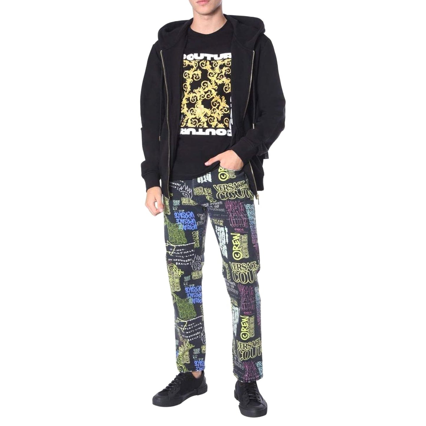 Versace Couture Autumn Winter 19 Sweatshirt - Black - B7Gub7Tk30282899 899