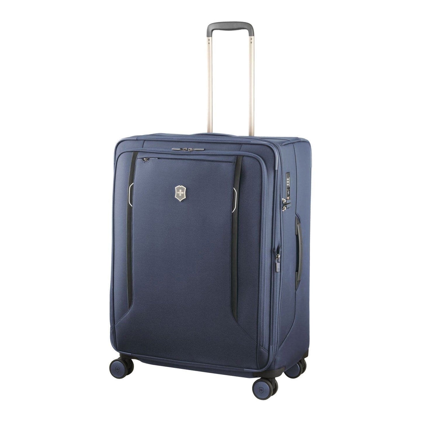 Victorinox Werks Traveler 6.0 71Cm Softcase Expandable 4 Double Wheel Check-In Luggage Trolley Blue - 605412
