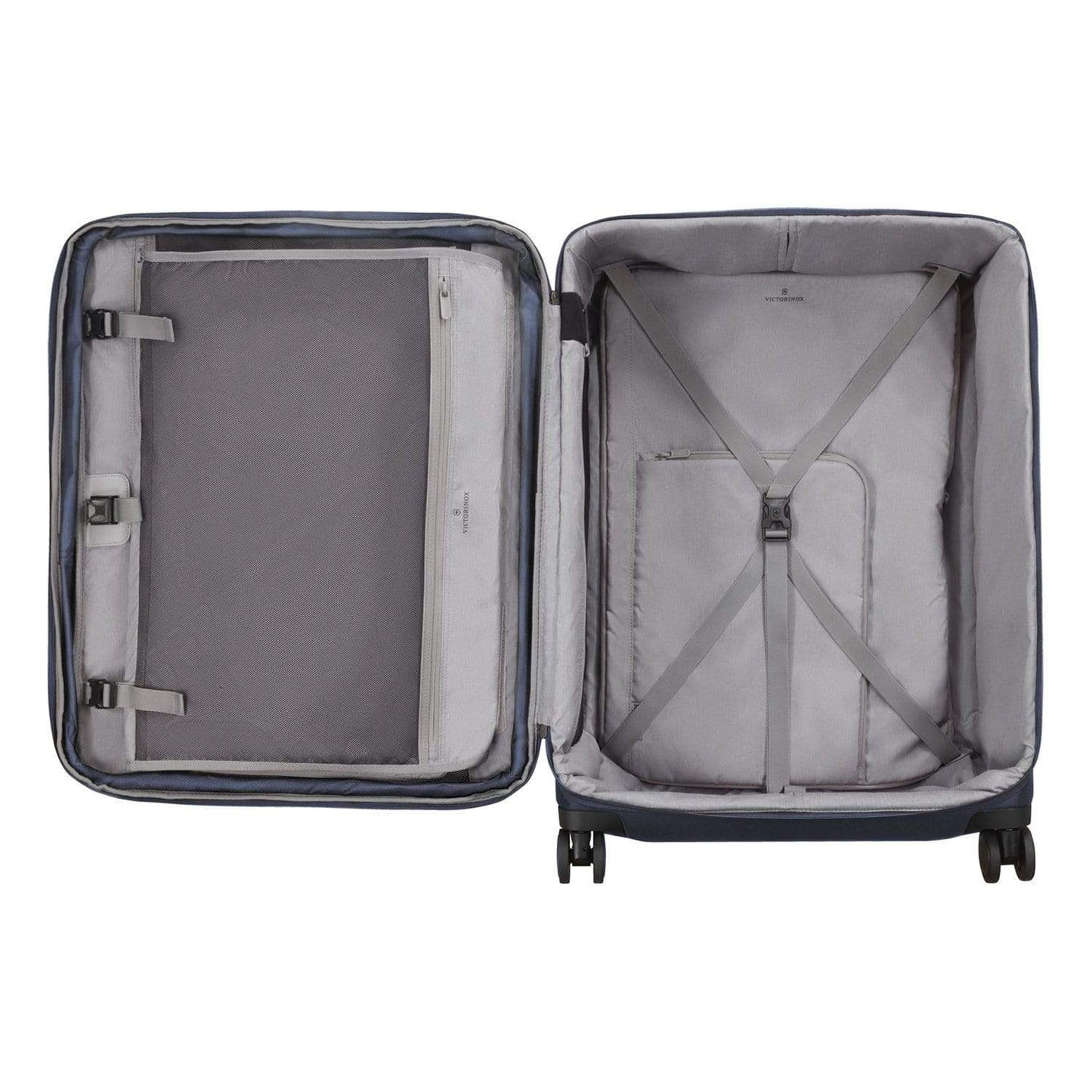 Victorinox Werks Traveler 6.0 71Cm Softcase Expandable 4 Double Wheel Check-In Luggage Trolley Blue - 605412
