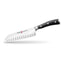 Wusthof Classic Ikon Santoku Knife - Black And Sliver - 4176-7