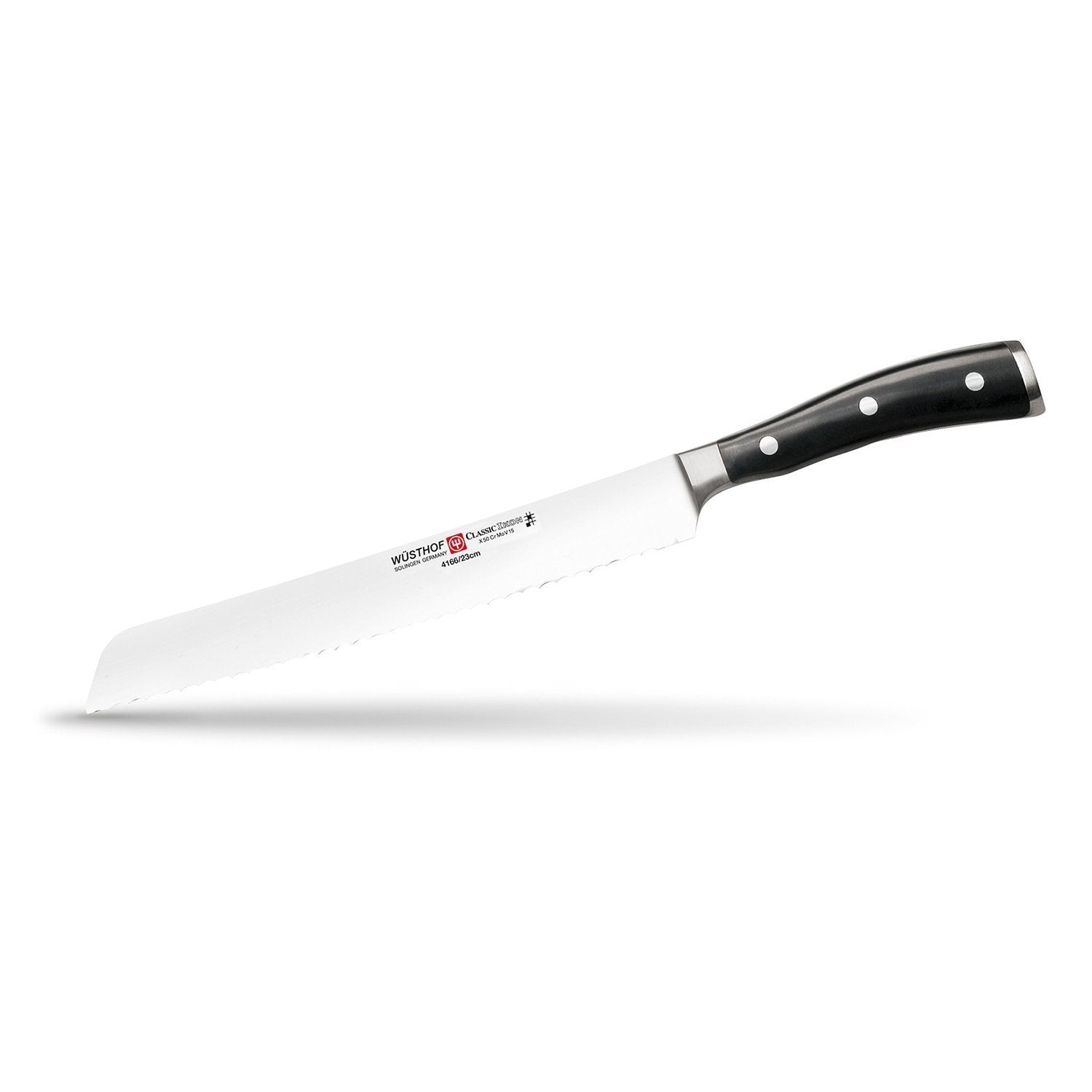 Ed. Wusthof Classic Ikon Bread Knife - Black and Sliver - 827845