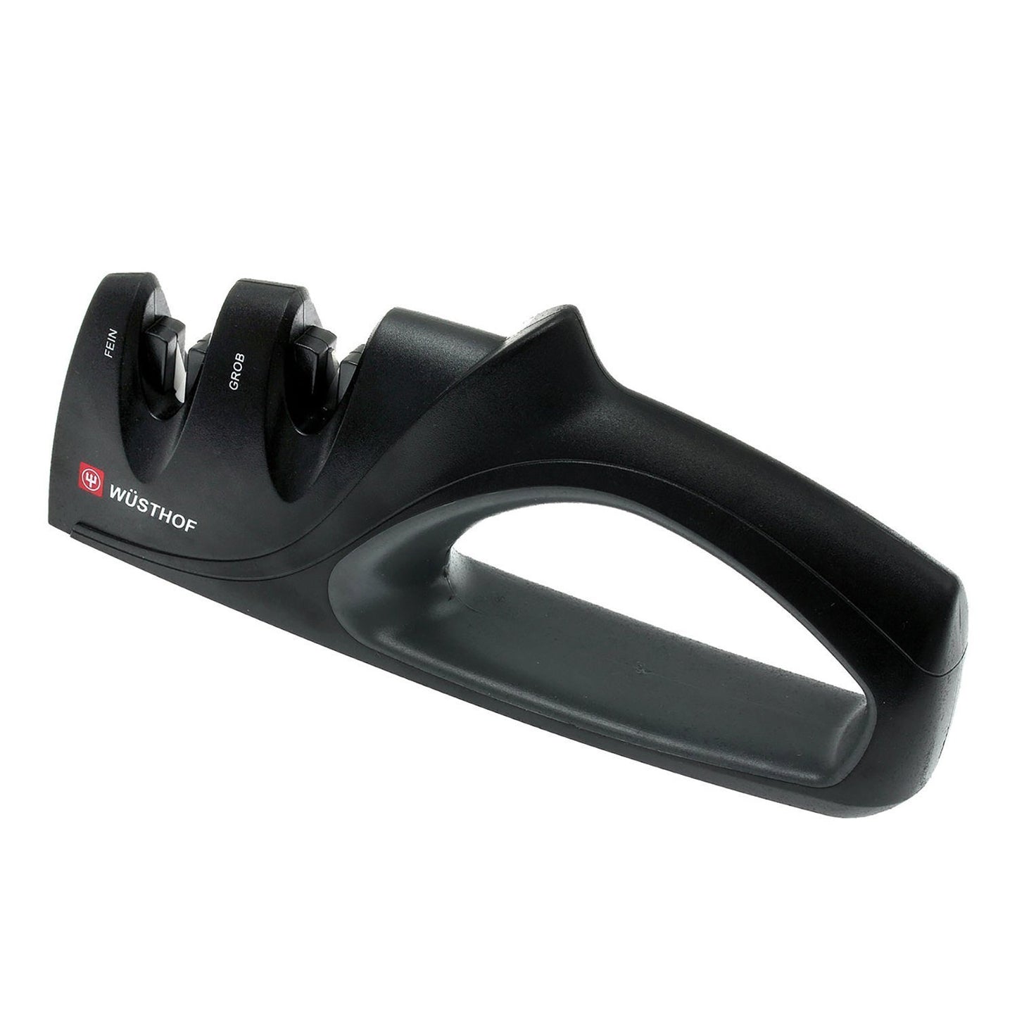 Wusthof Classic 2 Piece Knife Set With Knife Sharpener - Black And Silver - 9608-5