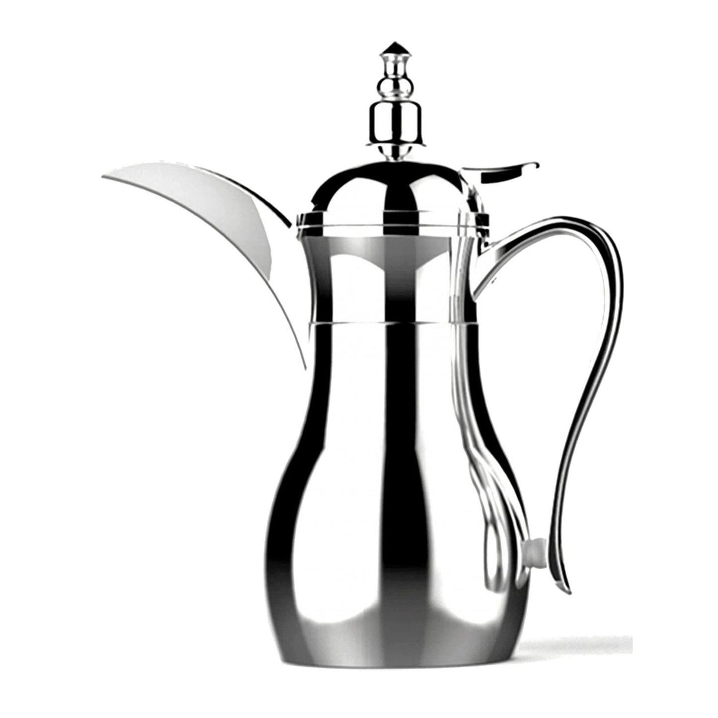 Xtra Nano Arabic Coffee Mini Dallah - Silver, 0.25 Litre - S-0315